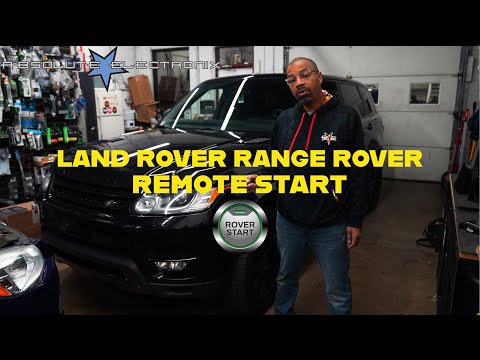 Range Rover HSE Remote Start System 2015-2016